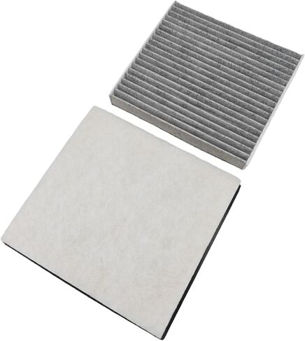 Engine & Cabin Air Filter Fit for 2010-2015 Lexus RX450H V6 3.5L Hybrid, Fit for 2011-2016 Toyota Highlander V6 3.5L Hybrid, Replace 17801-31141 87139-02020 in Kuwait
