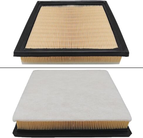 Engine & Cabin Air Filter Fit for 2010-2015 Lexus RX450H V6 3.5L Hybrid, Fit for 2011-2016 Toyota Highlander V6 3.5L Hybrid, Replace 17801-31141 87139-02020 in Kuwait