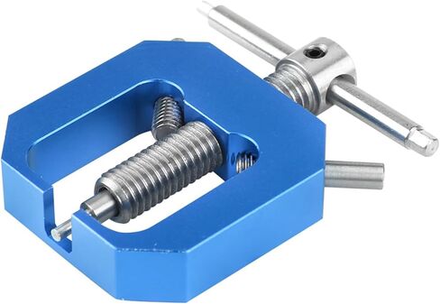 Universal RC Motor Pinion Puller, Stainless Steel Portable Motor Pinion Gear Puller for Remote Control Cars, 1.6x1.5x0.4in, Blue in Saudi Arabia