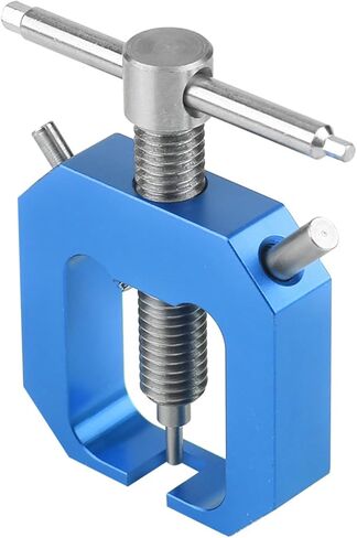 Universal RC Motor Pinion Puller, Stainless Steel Portable Motor Pinion Gear Puller for Remote Control Cars, 1.6x1.5x0.4in, Blue in Saudi Arabia