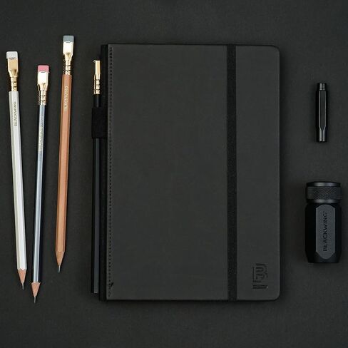 Blackwing Notebook Essentials Set - Pencil Starter Kit with Notebook (Lined Paper) in Kuwait