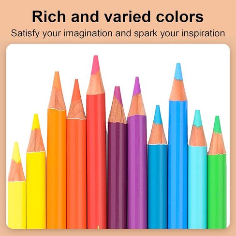 300 Colored Pencils Set for Adults Coloring, Professional Oil Based Art Pencils with 4.0mm Thick Soft Core up to 10 layers, Artist Drawing Pencils in Masterpiece Gift Box (300 colors) in Kuwait