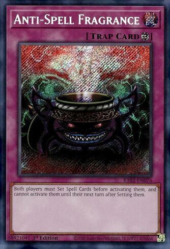 Anti-Spell Fragrance (Secret Rare) - RA02-EN076 - Secret Rare - 1st Edition in Kuwait