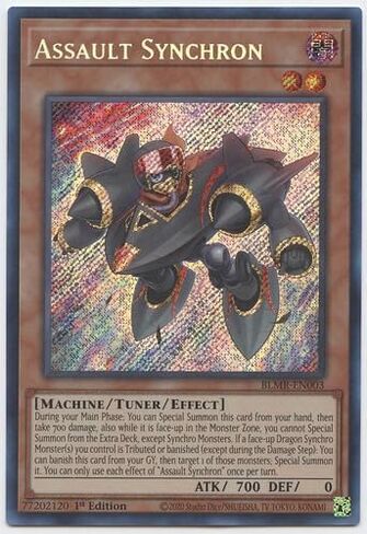 Assault Synchron - BLMR-EN003 - Secret Rare - 1st Edition in Kuwait