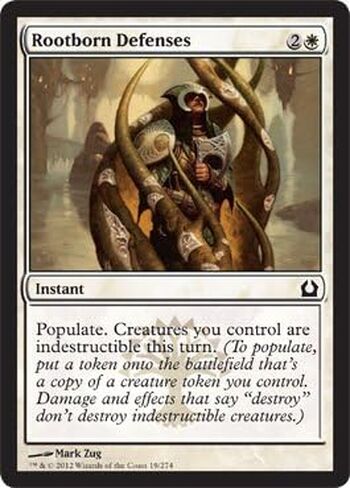 Magic: the Gathering - Rootborn Defenses (19) - Return to Ravnica in Saudi Arabia