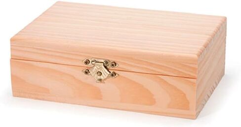 WOODBOX HINGED 6INX4INX2IN in Kuwait