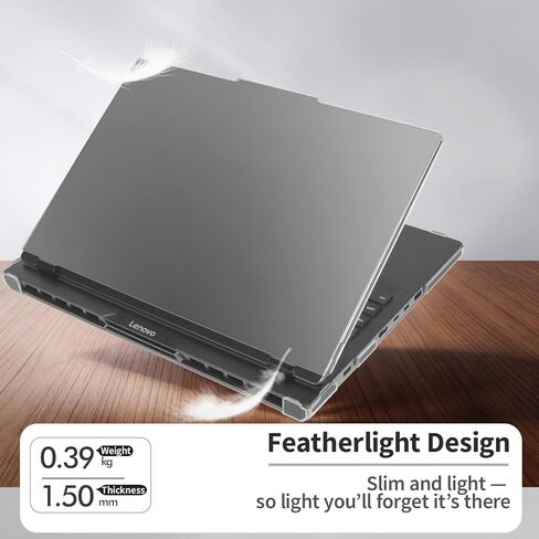 IMMOENUC Laptop Case Set for 2025 Legion Pro 5i/5 Gen 10 16" Scratch-Resistant & Drop-Resistant Hard Shell Frosted Transparent​ Protective Cover + Keyboard Cover in Saudi Arabia