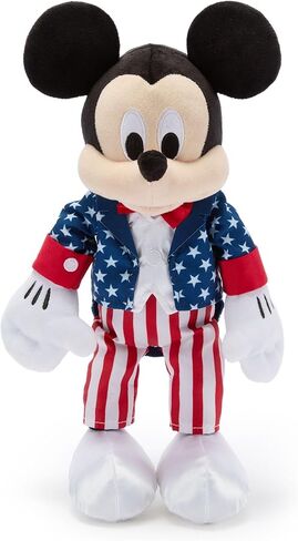 Disney Store Official Mickey Mouse Americana Plush – Commemorative Plushy with a Star-Spangled Outfit for America's 250th Birthday - Collectible Keepsake for Disney Fans - 11 Inches in Kuwait