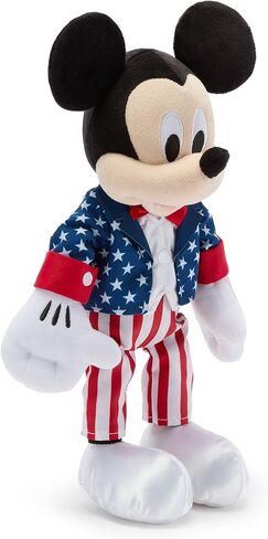 Disney Store Official Mickey Mouse Americana Plush – Commemorative Plushy with a Star-Spangled Outfit for America's 250th Birthday - Collectible Keepsake for Disney Fans - 11 Inches in Kuwait