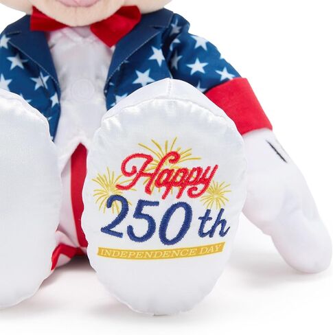 Disney Store Official Mickey Mouse Americana Plush – Commemorative Plushy with a Star-Spangled Outfit for America's 250th Birthday - Collectible Keepsake for Disney Fans - 11 Inches in Kuwait