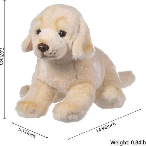 Golden Retriever Stuffed Animal, 15 Inch Medium-Sized Dog Stuffed Animals for Girls and Boys, Cute Plushies, Soft Plush Toys for Kids, Birthday, Easter Basket Stuffers (2026 Model) in Saudi Arabia