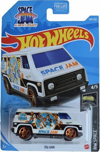 Hot Wheels 70s Van, [white] Space 4/5 in Kuwait