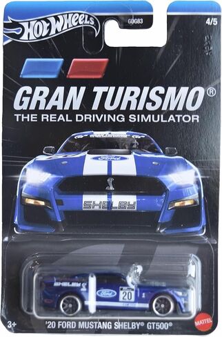 Matchbox Hot Wheels '20 Ford Mustang Shelby GT500, The Real Driving Simulator [Blue] 4/5 in Kuwait