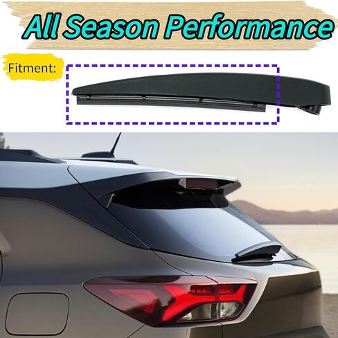 Rear Wiper Blade for Chevrolet Chevy Trailblazer 2021 | Exact Fit ACTIV L LS LT RS 1.2L 1.3L Models | OEM Replacement Rear Back Windshield Wiper Blade in Saudi Arabia