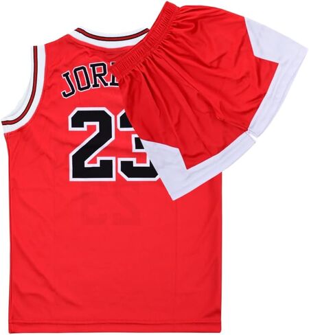 Youth Basketball Jerseys for Boys Girls Gradient Basketball Jersey Shorts for 2-14 Years Kids Training Uniform Sets in Saudi Arabia