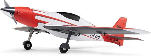 E-flite RC Airplane V1200 1.2m BNF Basic (جهاز الإرسال والبطارية والشاحن غير متضمن) مع AS3X+ واختيار آمن، EFL120050 in Kuwait