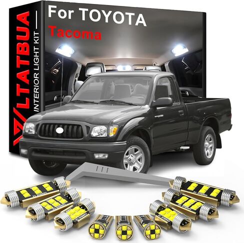 LED Interior Light Kit Package Replacement for Toyota Tacoma 1995 1996 1997 1998 1999 2000 2001 2002 in Saudi Arabia