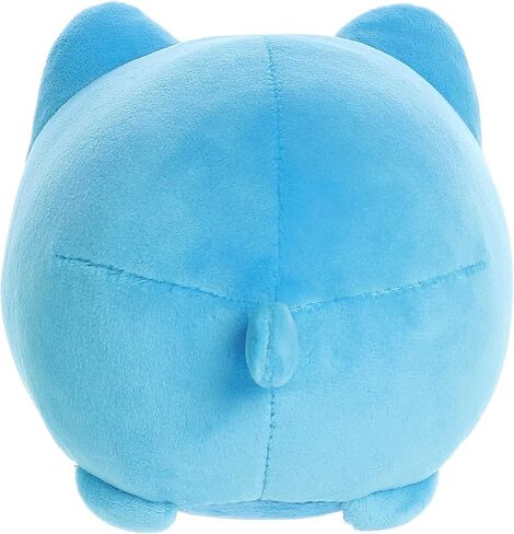 Aurora® Enchanting Tasty Peach® Electric Blue Meowchi Stuffed Animal - Bright & Colorful Design - Showpiece Plush - 7 Inches in Kuwait