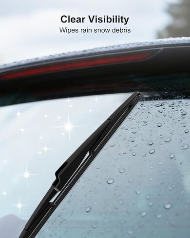 Rear Wiper Blade Compatible with Genesis GV80 Advanced Base Prestige Prestige Matte Prestige Signature 2021-2025, Rear Back Windshield Wiper in Kuwait