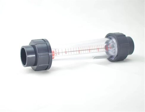 LZS-50 Plastic Tube Type Series rotameter Flow Meter(0.4-4 m3PH) in Saudi Arabia