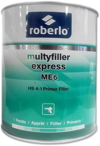 Roberlo Multyfiller Express DTM ME6 Black Primer Filler in Saudi Arabia