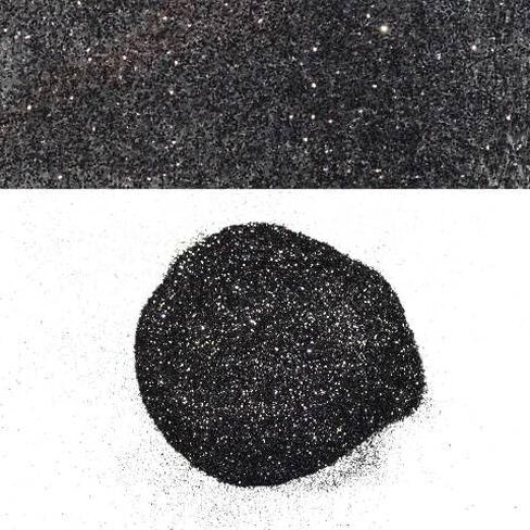 Boat Metal Glitter Flake 8715547 | Charcoal Black Silver (8 oz) in Kuwait
