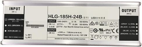 1pcs dimming LED Power Supply HLG-185H-12B HLG-185H-20B HLG-185H-24B HLG-185H-30B HLG-185H-36B HLG-185H-42B HLG-185H-48B(HLG-185H-30B) in Saudi Arabia