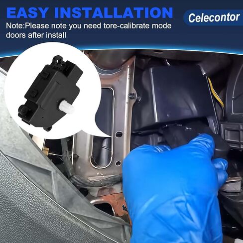 مشغل باب مزيج سخان HVAC متوافق مع Ford Edge 2015-2023 Fusion 2013-2020 Lincoln Mkx 2016-2018 Mkz 2013-2020 Nautilus 2019-2023 OEM#604-294 DG9Z-19E616-A GS7Z-19E616-B in Kuwait