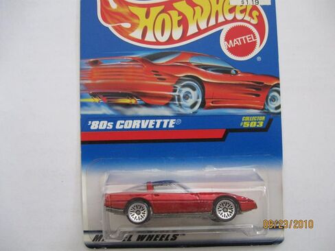 '80s كورفيت 1996 Hot Wheels # 503 المتحدث بسلك البطاقة الحمراء in Kuwait