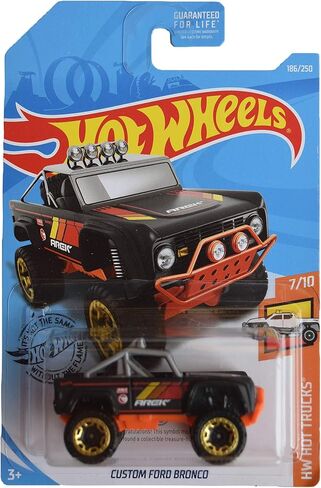 Hot Wheels Custom Bronco 186/250, Black in Kuwait