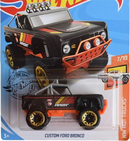 Hot Wheels Custom Bronco 186/250, Black in Kuwait
