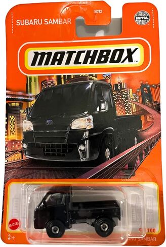 Matchbox Power Grabs Black Subaru Sambar 57/100 in Kuwait