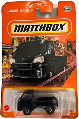 Matchbox Power Grabs Black Subaru Sambar 57/100 in Kuwait