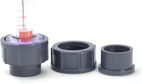 LZS-40 plastic tube type ratameter flow meter(1-10 m3PH) in Saudi Arabia