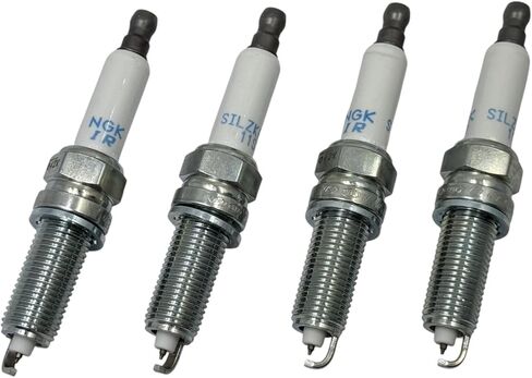 Genuine OEM 18871-11070 Spark Plug 4pcs set / 1887111070 fits for Santafe, Tucson, Rio, Sorento, Sonata and more in Saudi Arabia