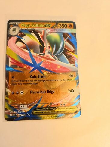 Mega Gallade ex 048/086 - Chaos Rising - Double Rare - بوكيمون ذو بطاقة واحدة in Kuwait