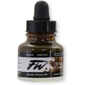 Daler-Rowney FW Acrylic Artists' Ink (Burnt Umber) in Saudi Arabia