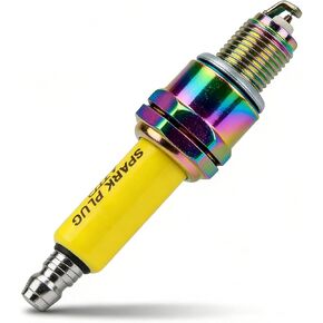 A7TC Iridium Spark Plug,M10×1.0 Thread,Fits for 49cc 50cc 125cc 150cc ATV Pit Dirt Bike Scooter SSR Apollo,High Performance Iridium Electrode for Motorcycle/Small Engine(Honda, Yamaha, Suzuki) in Saudi Arabia