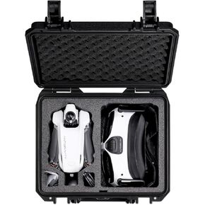 Portable Hard Case for Antigravity A1 Drone Accessories IP67 Waterproof, Compact Lightweight Hard Carrying Protective Box Fits Antigravity A1 Standard Bundle/ Explorer Bundle (Case & Foam Only) in Saudi Arabia