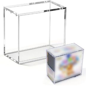 Acrylic ETB Protector Case, 8+5mm Thick with Magnetic Lid Clear Display Storage Box, Compatible with Elite Trainer Box, UV Protection & Dustproof PKMN ETB Case, Internal Size:7.5" x 3.6" x 6.6" in Saudi Arabia
