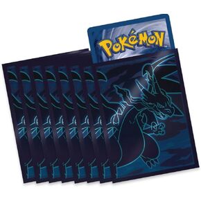 Official Pokemon TCG Sleeves - Phantasmal Flames ETB Exclusive! (Charizard Design) 65 Count - Card Protectors - Tournament Legal in Kuwait
