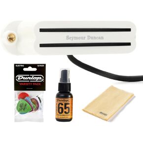 Briskdrop Seymour Duncan SCR-1n Cool Rails Strat Neck Pickup - Bundled with Dunlop Pick Pack and Dunlop Polishing Kit in Saudi Arabia