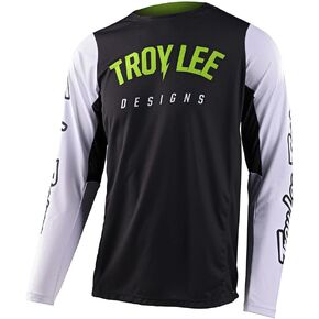 Troy Lee Designs 2023 GP Pro Jersey - Boltz (Large) (Black/White) in Saudi Arabia