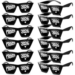 6 Pcs 2025 Glasses 2025 Graduation Sunglasses Bulk Plastic Eyeglasses Graduation Party Supplies Photo Props in Saudi Arabia