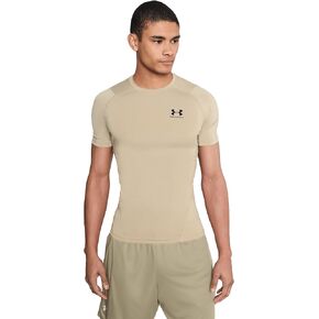 Under Armour - Mens Hg Armour Comp T-Shirt, Color Black (002), Size: Small in Saudi Arabia
