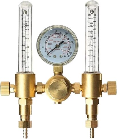 المزدوج الأنابيب تدفق متر منظم الأرجون CO2 تدفق متر لحام منظم الغاز CO2 الأرجون مخفض الضغط مقياس لحام مقياس الجريان in Saudi Arabia