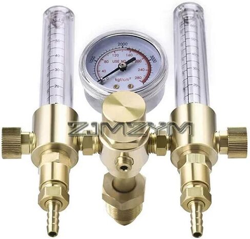 المزدوج الأنابيب تدفق متر منظم الأرجون CO2 تدفق متر لحام منظم الغاز CO2 الأرجون مخفض الضغط مقياس لحام مقياس الجريان in Saudi Arabia