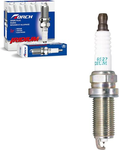 TORCH KH6RHII-11 Iridium Spark Plug Replace for NGK DILFR6D11 6176 DILFR6A11, for BOSCH 0242236605 Spark Plug, for Toyota 90919-01247,for DENSO FK20HR11 IKH20 IKH20TT Spark Plug,1PCS in Kuwait