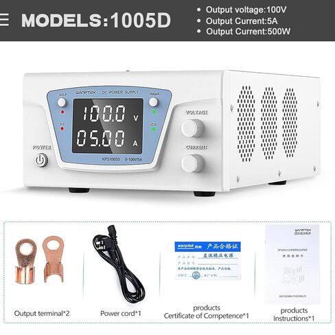 1PCS High-Power Adjustable Power Supply 30V 60V 100V 200V 10A 20A 30A Electroplating Aging Programmable Power Supply(100V 5A,110V) in Saudi Arabia