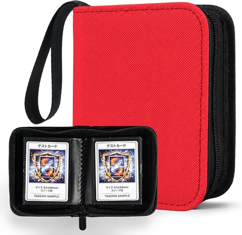 Mini Trading Card Binder Album, 1 Pocket Card Binder with 20 Double-Sided Pages 40 Pockets, Side Loading Small Card Binder for Trading Cards, Single Card Holder Book for Collectors and Kids in Saudi Arabia